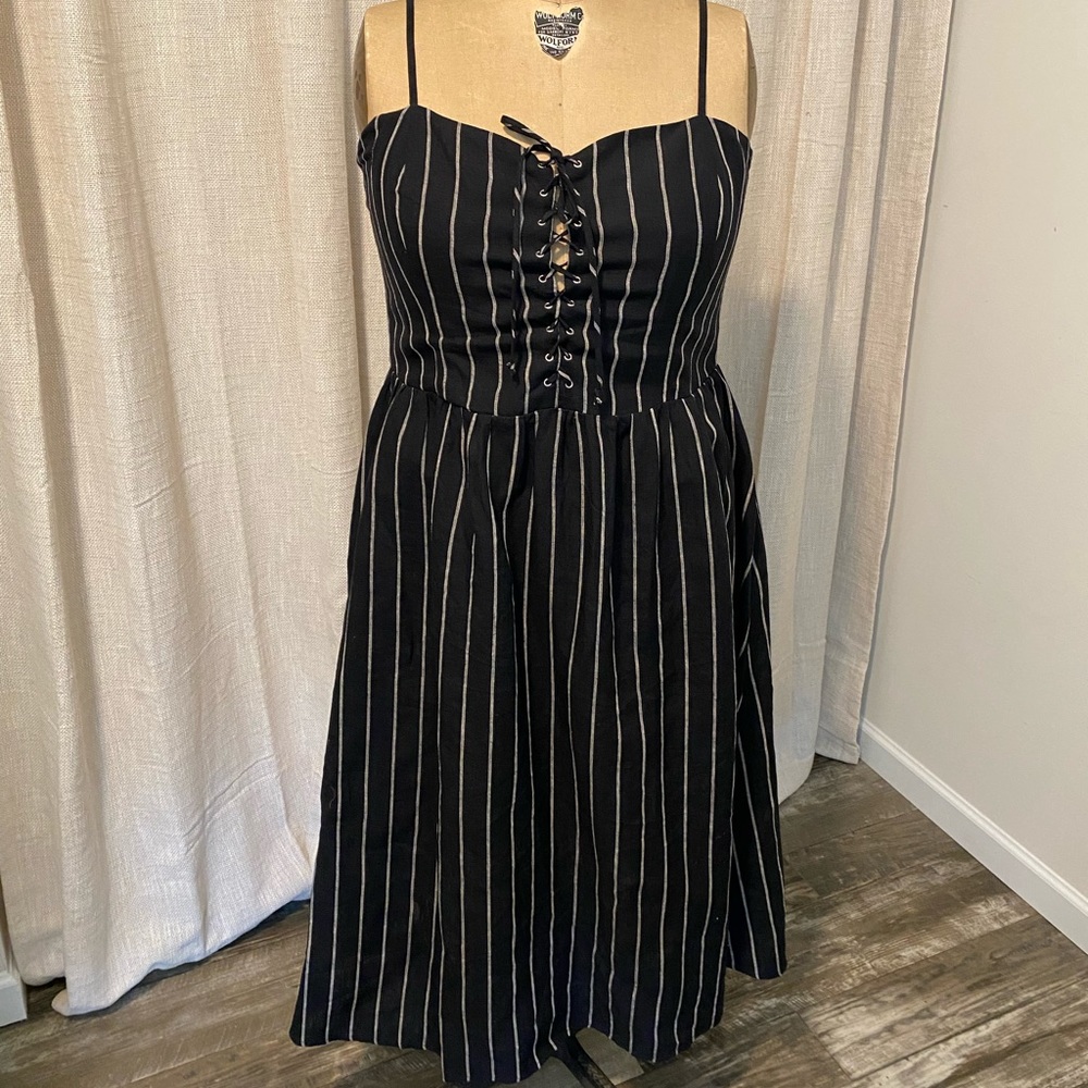 REFORMATION Serena Linen Dress